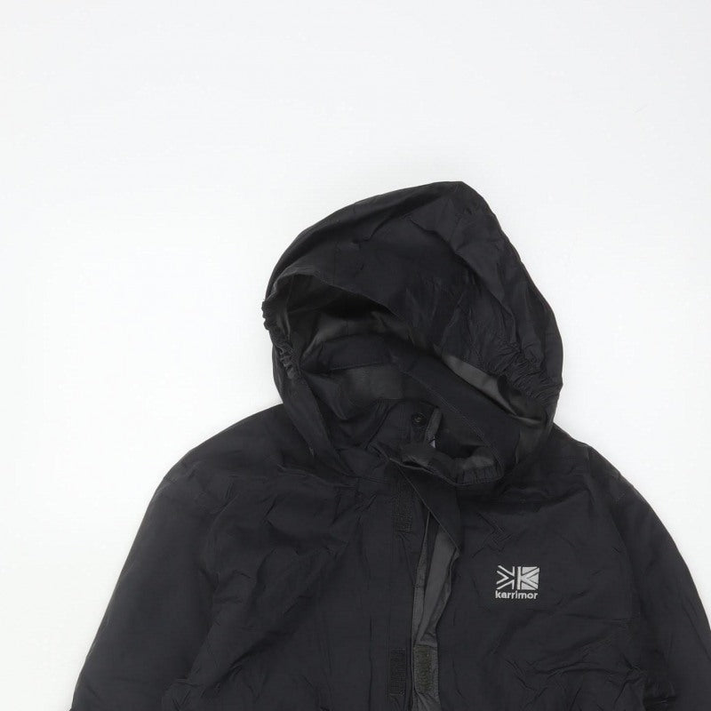 Karrimor Boys Black 11-12 Years Hooded Waterproof Ski Jacket