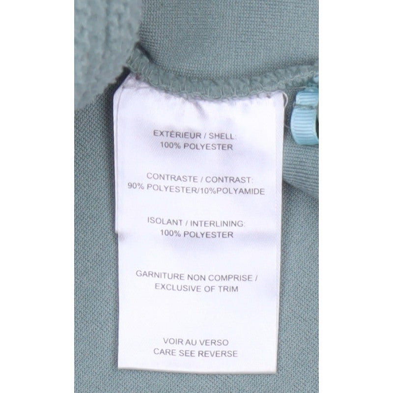Kyodan Outdoor Women's Multicoloured XS Quilted Hooded Pullover Fleece