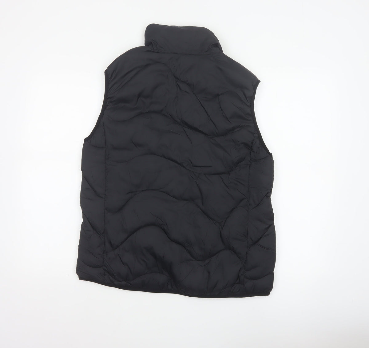 Marks & Spencer Goodmove Women Black UK 12 Quilted Puffer Gilet Waistcoat