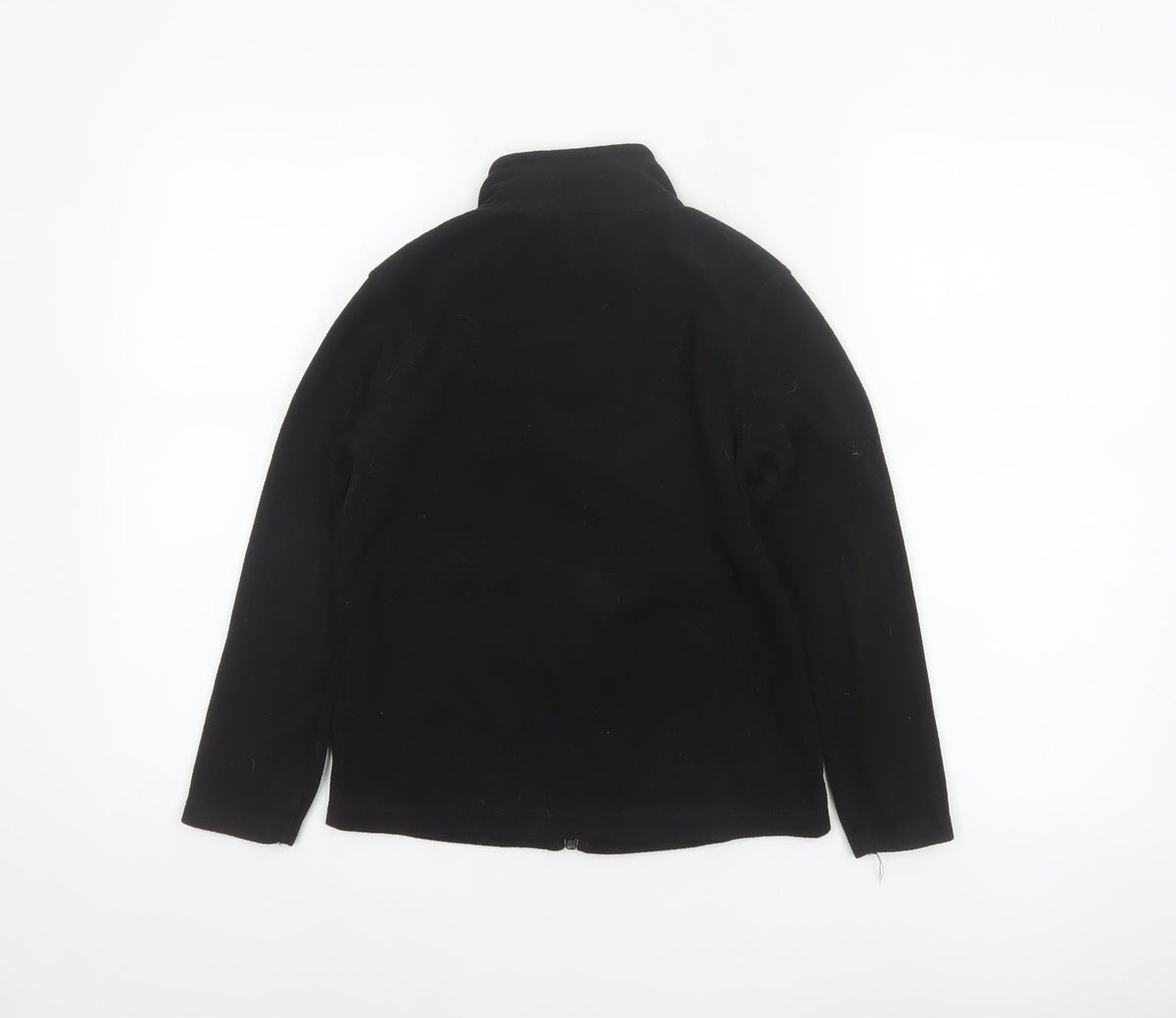 Regatta Boys Black 9-10 Years Fleece Basic Jacket Full Zip