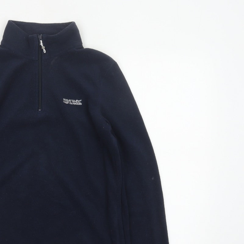 Regatta Women’s Navy UK 12 1/4 Zip Fleece Sweatshirt Hiking