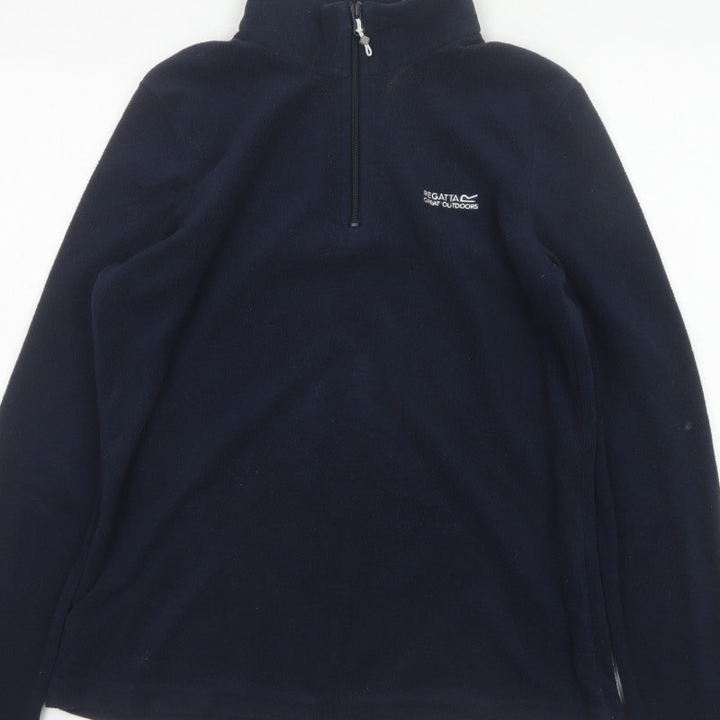 Regatta Women’s Navy UK 12 1/4 Zip Fleece Sweatshirt Hiking