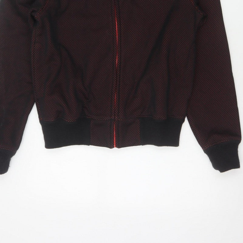Additional view of Avirex USA Men's Black Red S Full Zip Hooded Fleece Logo Hoodie