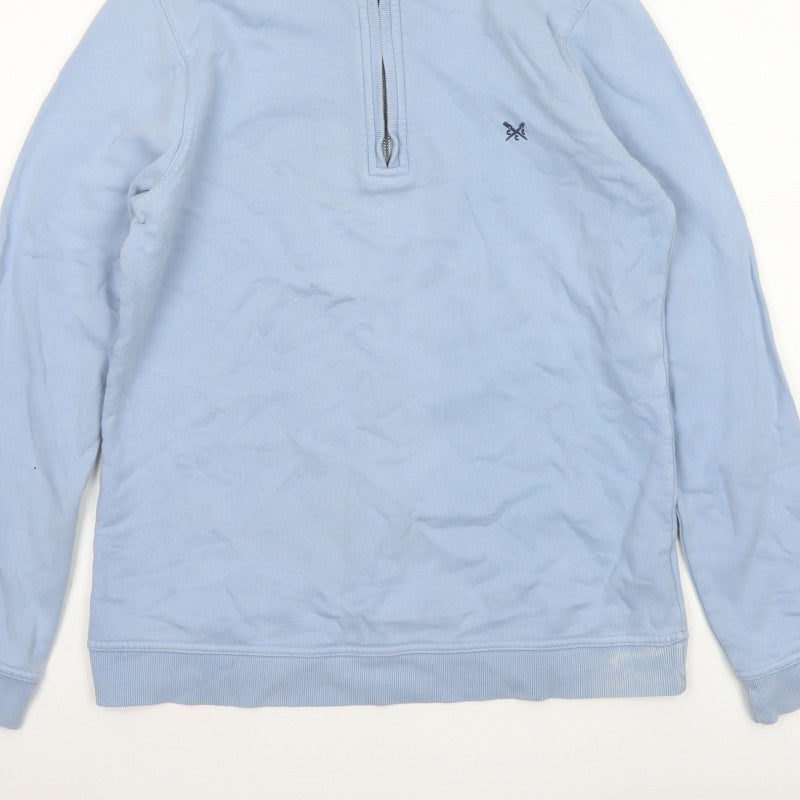 Crew Clothing Company Women’s Blue Size 10 1/4 Zip Sweatshirt