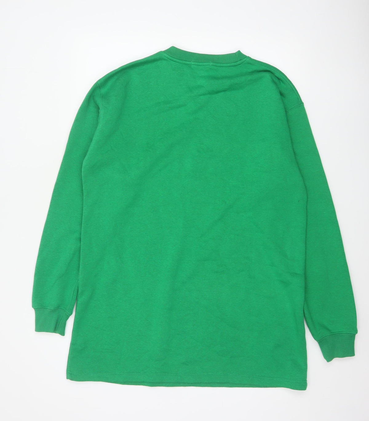 I Saw It First Women’s Green M Tunic Sweatshirt Crew Neck Long Sleeve