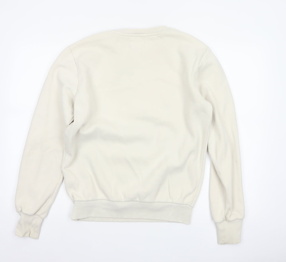 Superdry Men Ivory M Camo Logo Crew Neck Pullover Sweatshirt