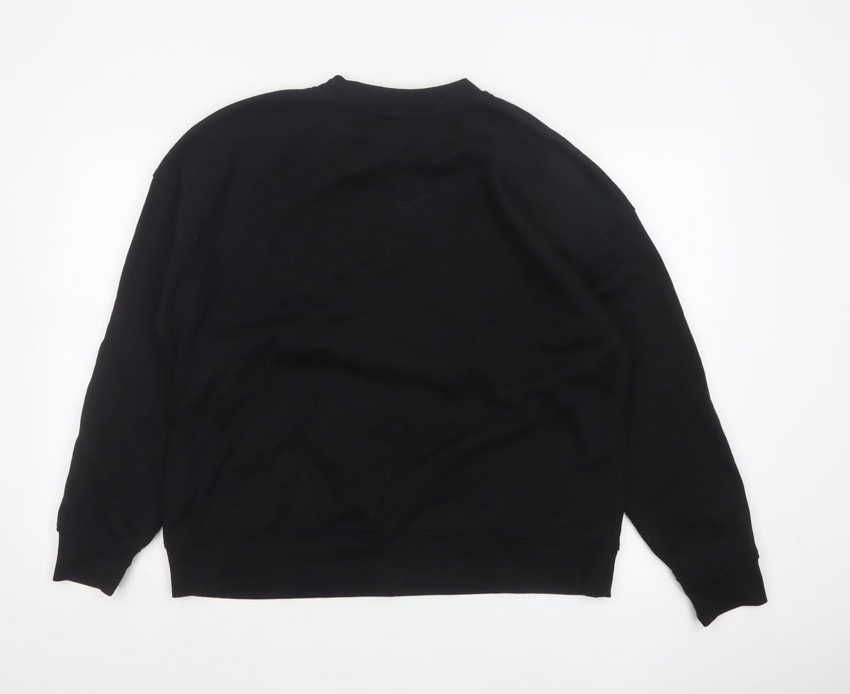 Looney Tunes Women’s Black L 14/16 Bugs Bunny Graphic Pullover Sweatshirt