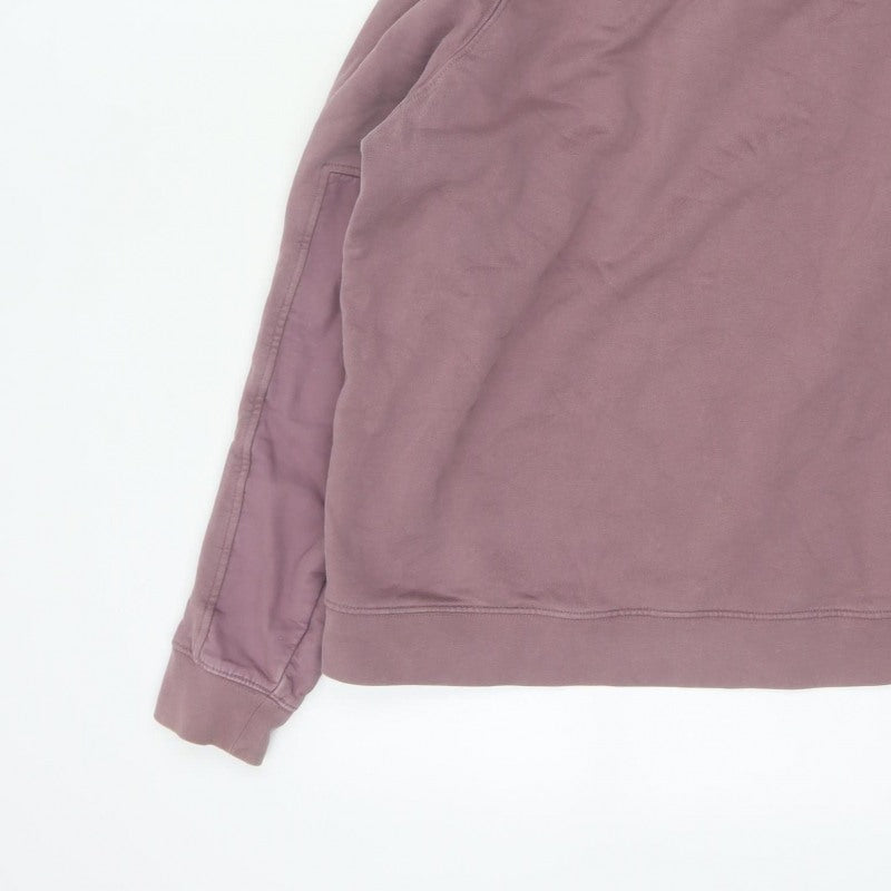 Weekend Offender Men’s Purple L Hooded 1/4 Zip Pullover Hoodie