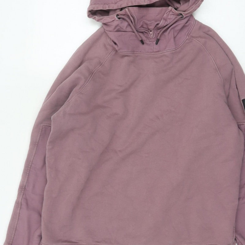 Weekend Offender Men’s Purple L Hooded 1/4 Zip Pullover Hoodie