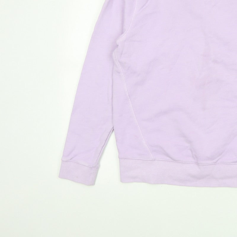 Joules Women Pink UK 12 Cotton Raglan Crew Neck Pullover Sweatshirt