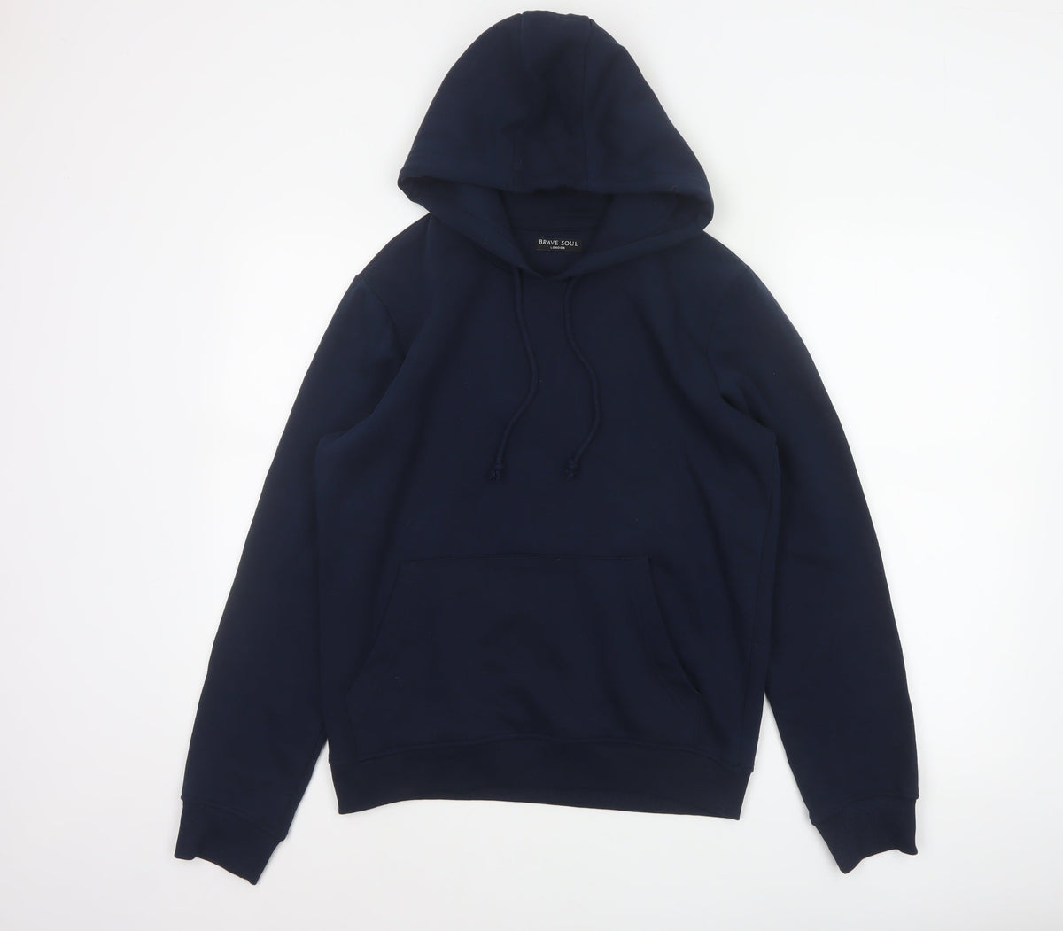 Brave Soul Women’s Navy Blue S Pullover Hooded Sweatshirt