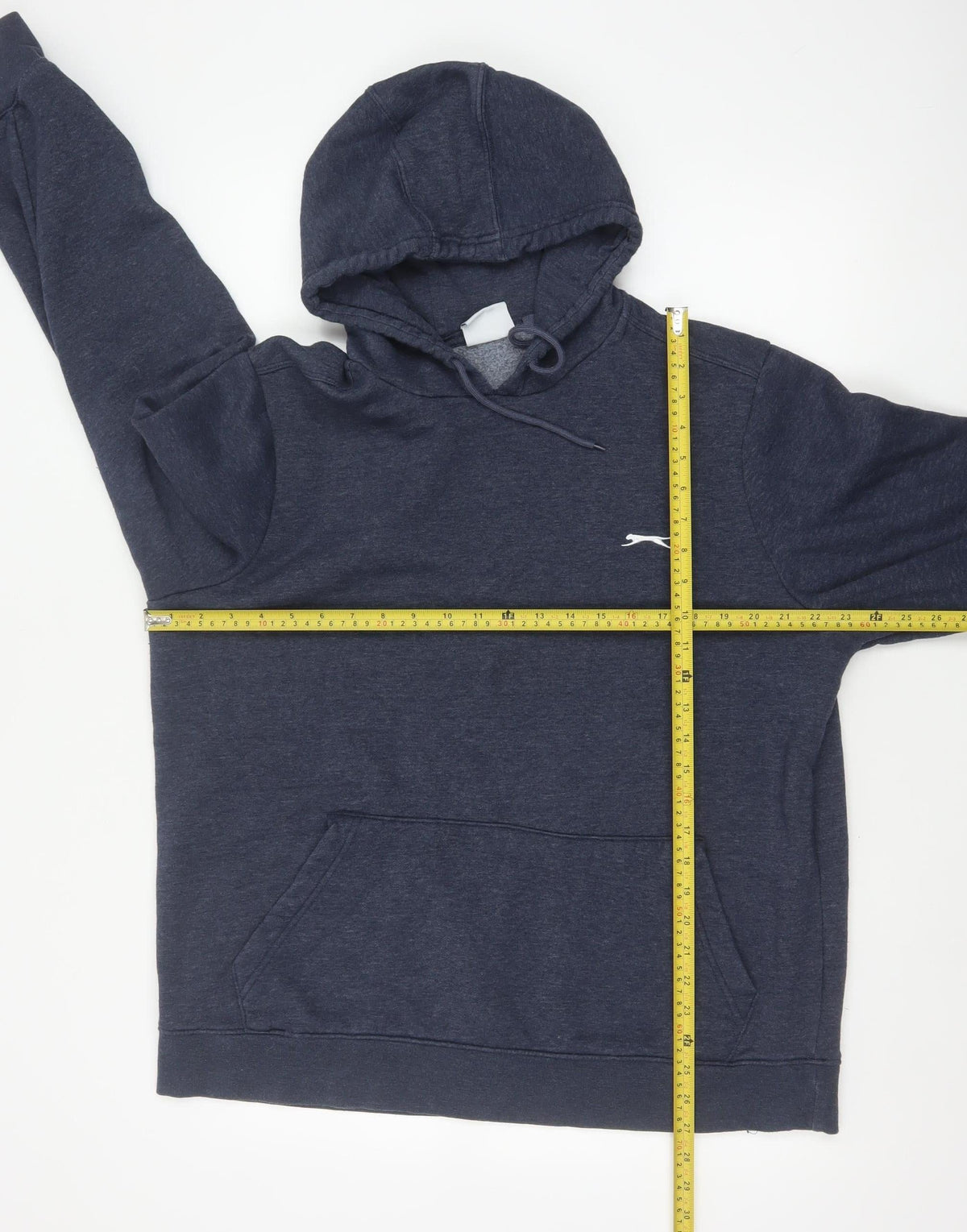 Slazenger Men's Blue XL Pullover Hoodie Logo Fleece Pockets