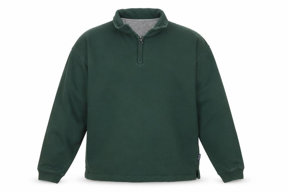 GAP Men's Green XL 1/4 Zip Fleece Pullover Sweatshirt