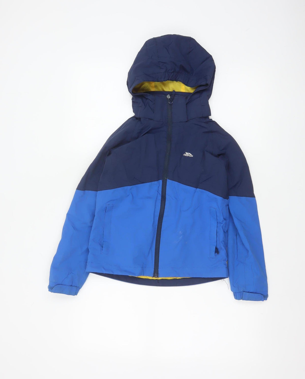 Trespass Boys Blue 7-8 Years Ski Jacket Waterproof Hooded TP50