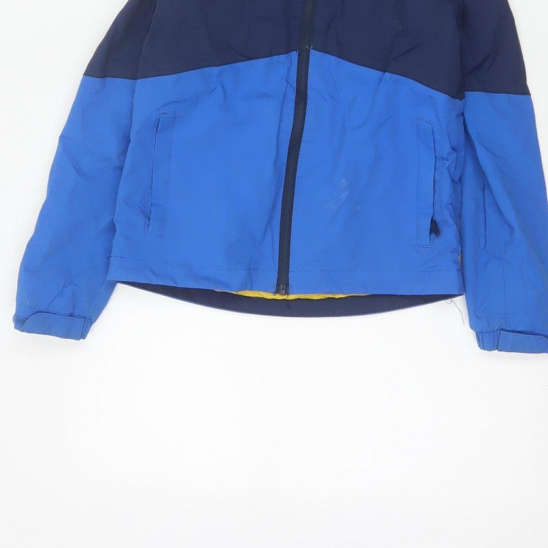 Trespass Boys Blue 7-8 Years Ski Jacket Waterproof Hooded TP50
