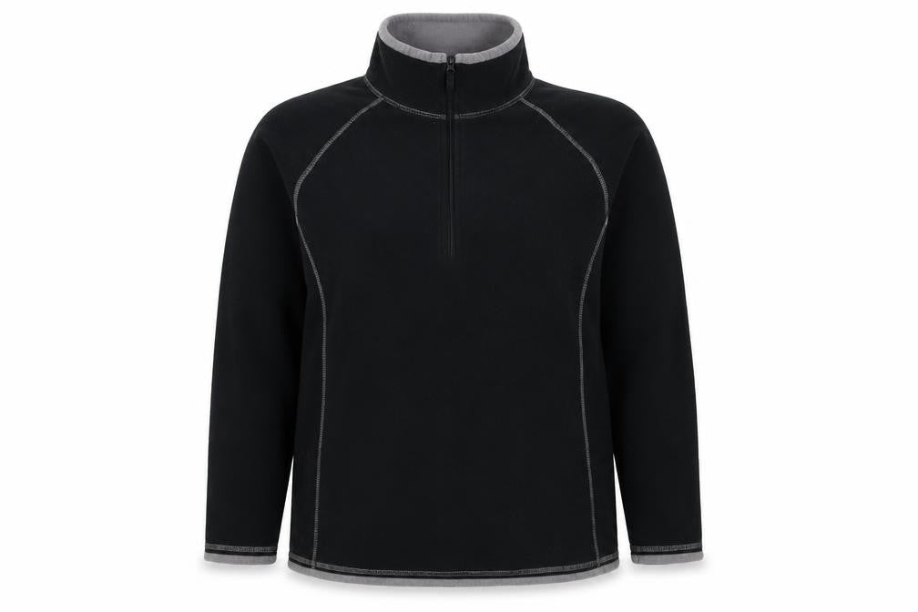 Mountain Warehouse Women’s Black Fleece 1/4 Zip Sweatshirt UK 14
