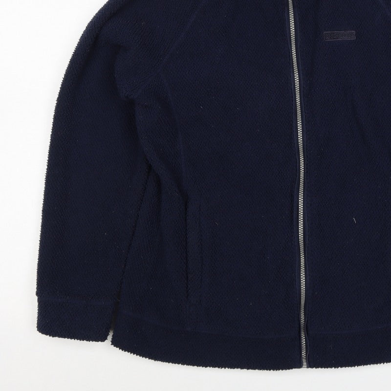 Craghoppers Women's Navy UK 14 Fleece Full Zip Jacket Collared