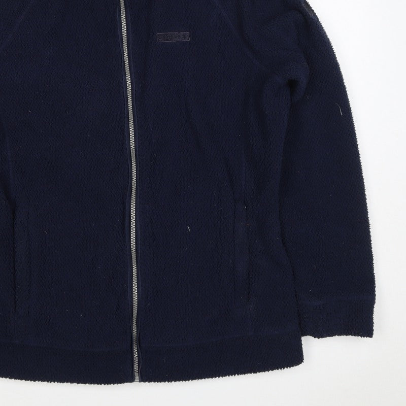 Craghoppers Women's Navy UK 14 Fleece Full Zip Jacket Collared
