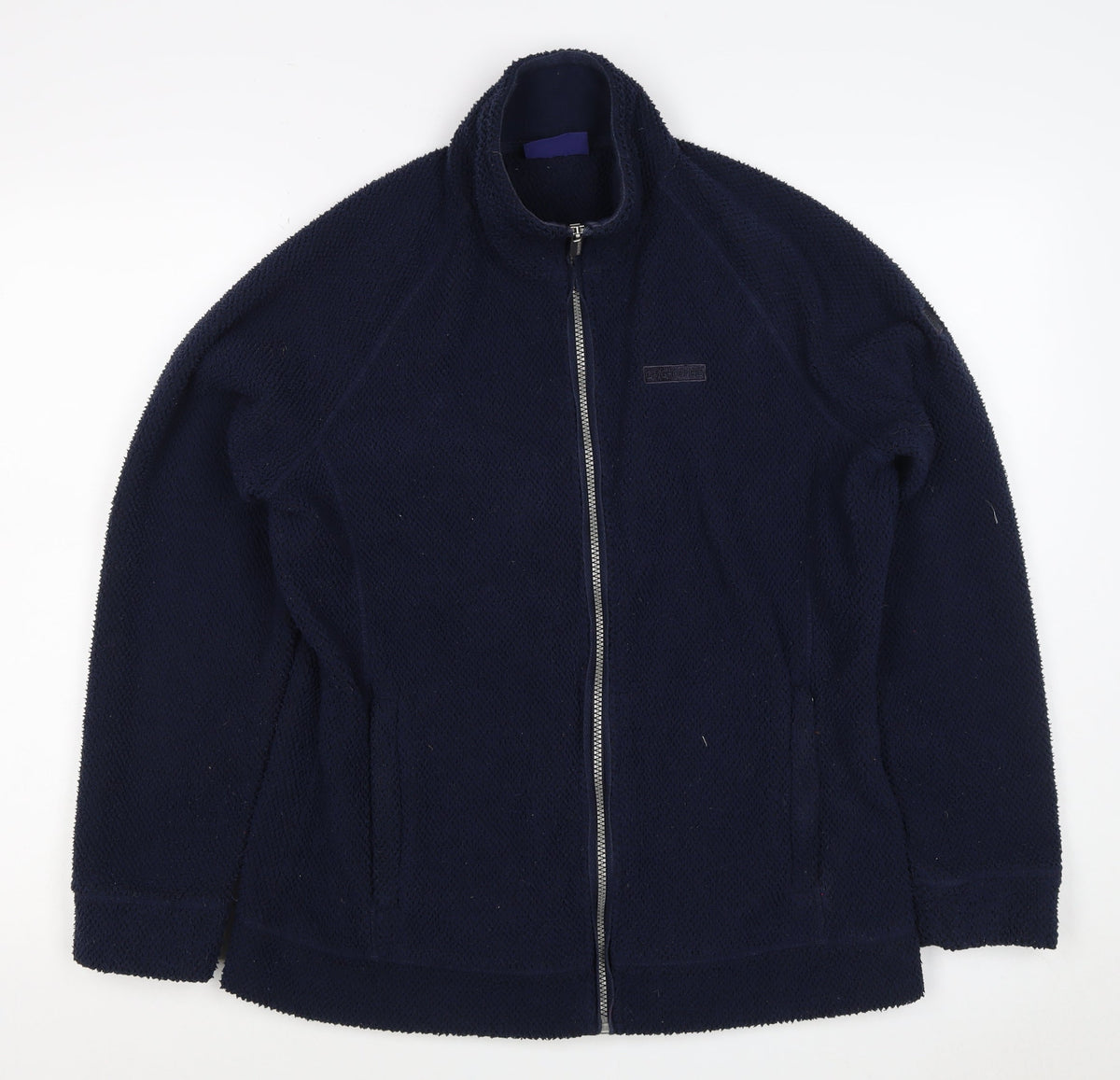 Craghoppers Women's Navy UK 14 Fleece Full Zip Jacket Collared