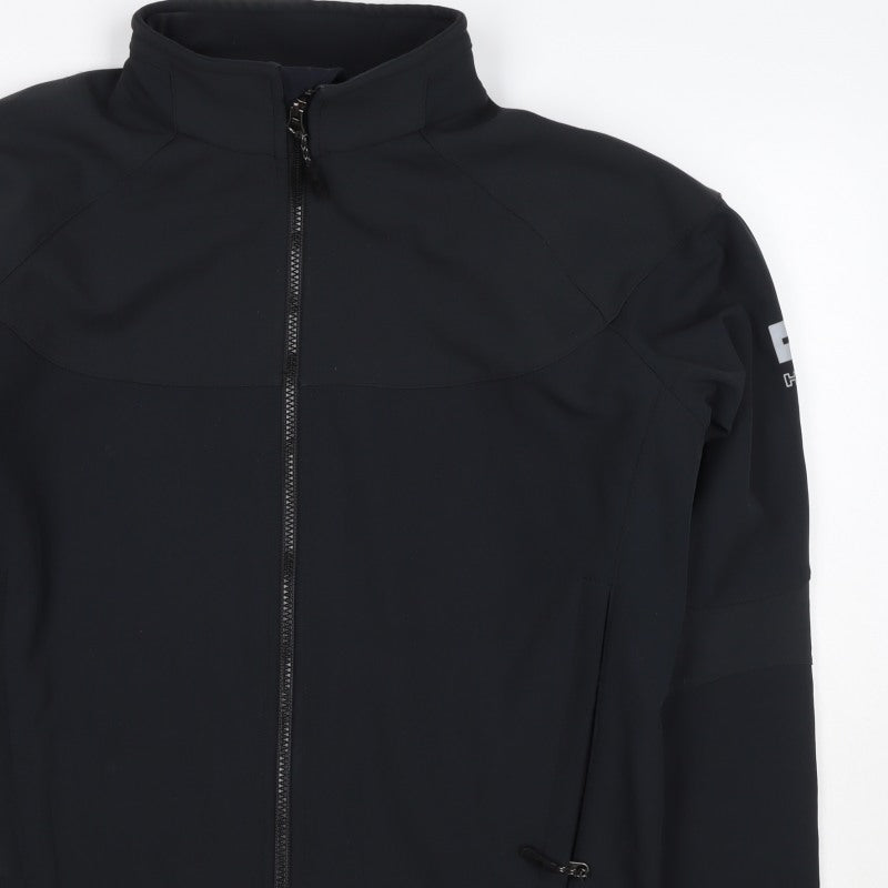 HiMountain Men's Black M Softshell Windproof Full Zip Hiking Jacket