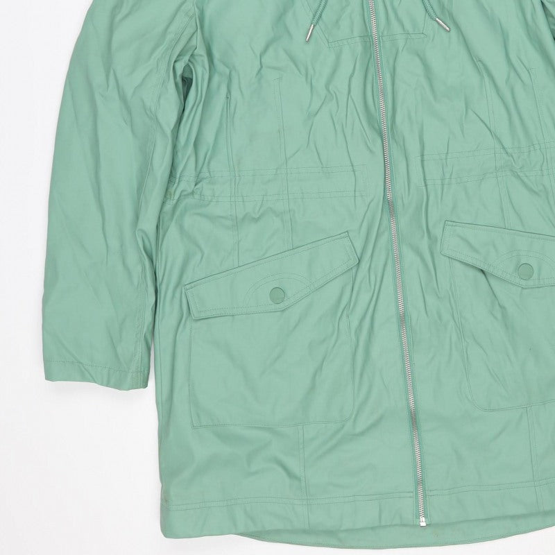 Mantaray Women’s Green Size 16 Hooded Parka Jacket