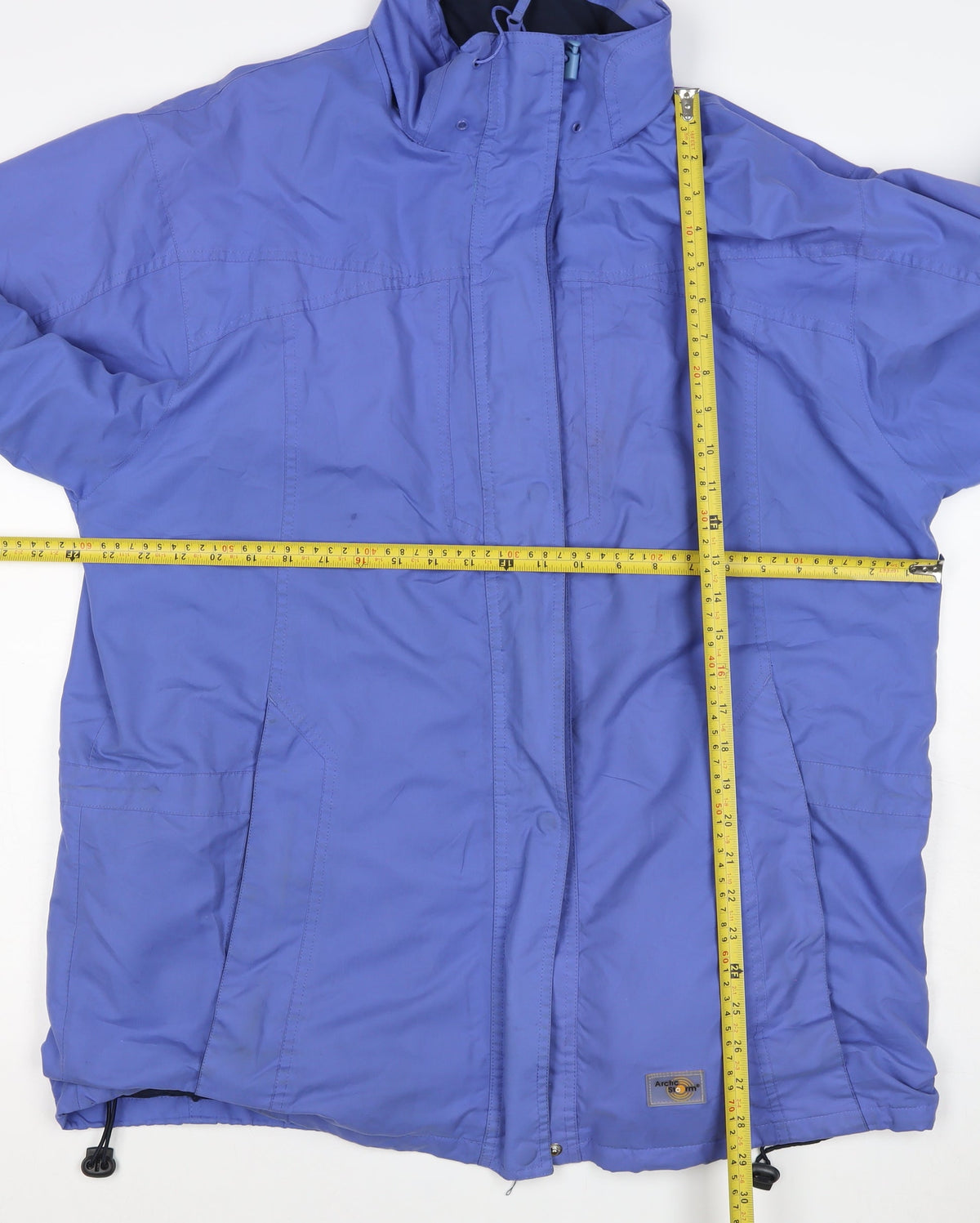 Arctic Storm Women’s Blue UK 18 Long Hooded Ski Jacket