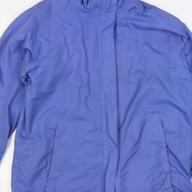 Arctic Storm Women’s Blue UK 18 Long Hooded Ski Jacket