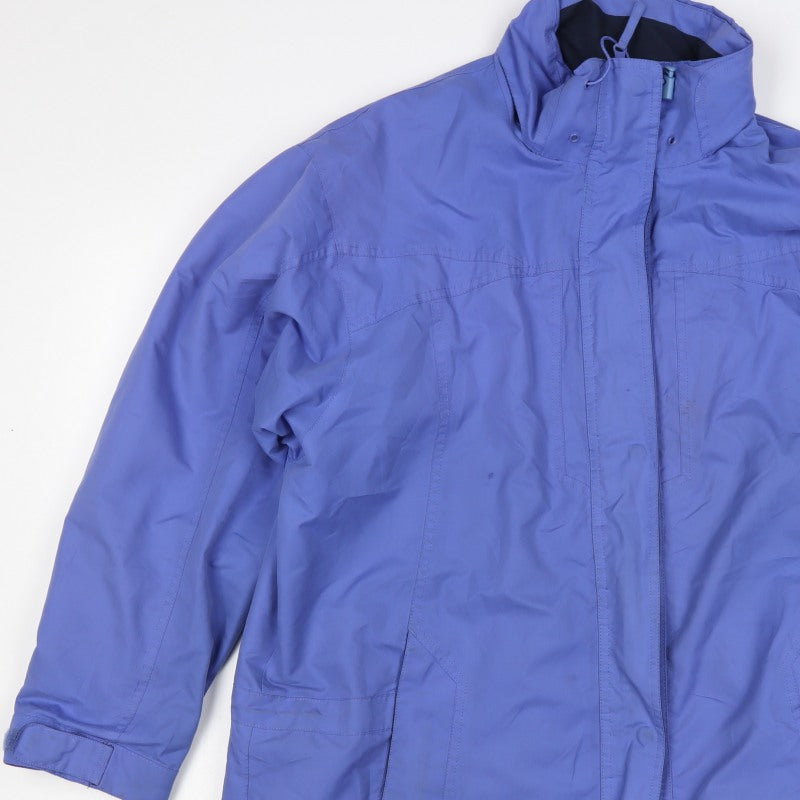 Arctic Storm Women’s Blue UK 18 Long Hooded Ski Jacket