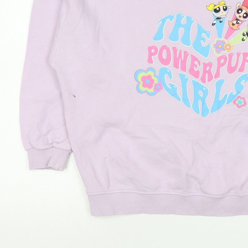 Cartoon Network Women’s Pink S Powerpuff Girls Graphic Sweatshirt