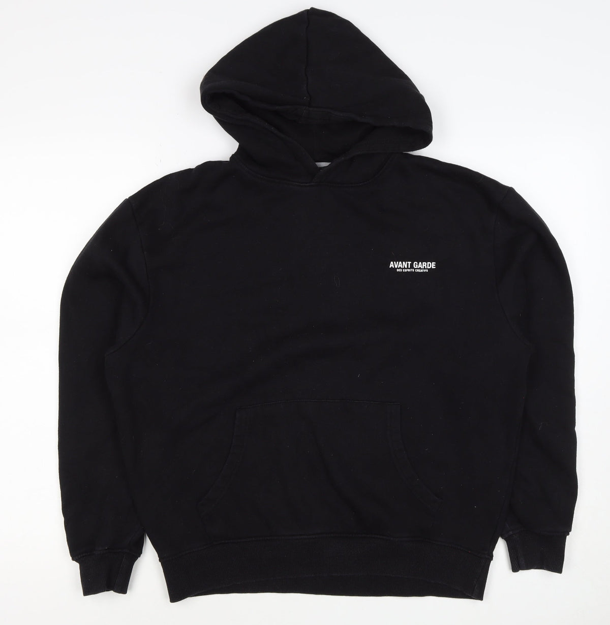 Avant Garde Paris Men’s Black M Pullover Hoodie Graphic Logo