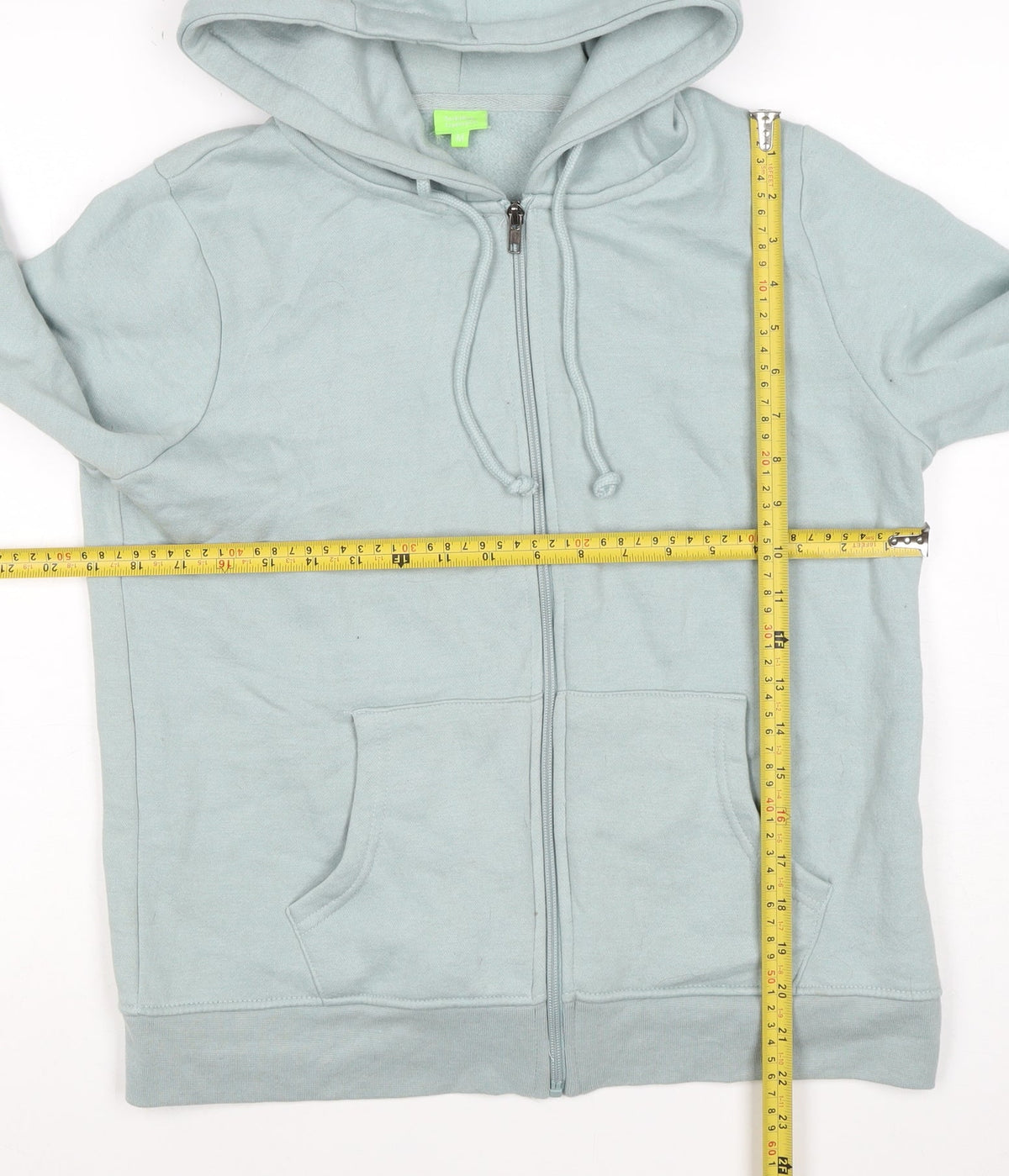 Yorkshire Trading Co. Men’s Grey M Full Zip Hooded Fleece Hoodie