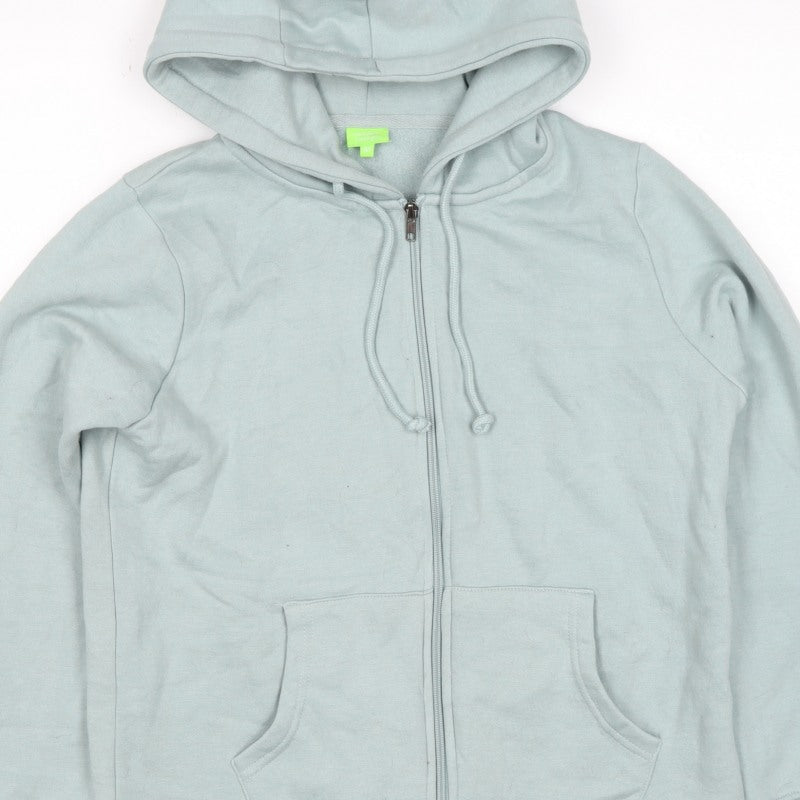 Yorkshire Trading Co. Men’s Grey M Full Zip Hooded Fleece Hoodie