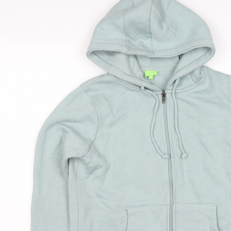 Yorkshire Trading Co. Men’s Grey M Full Zip Hooded Fleece Hoodie