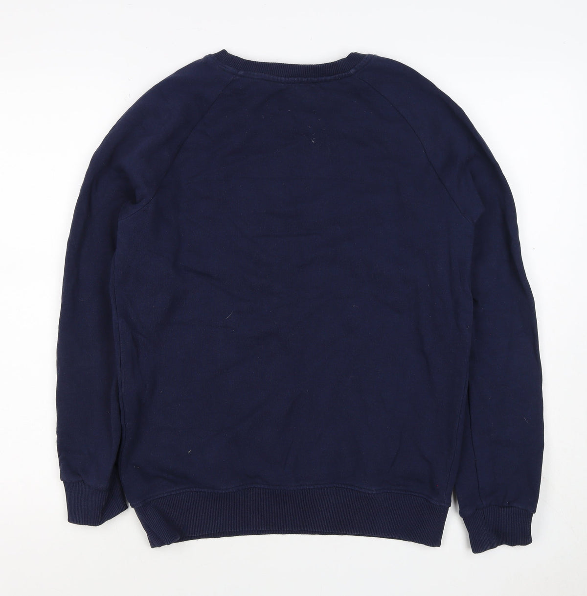 Kommon Universe Men’s Blue S Kommon Logo Graphic Crew Neck Sweatshirt