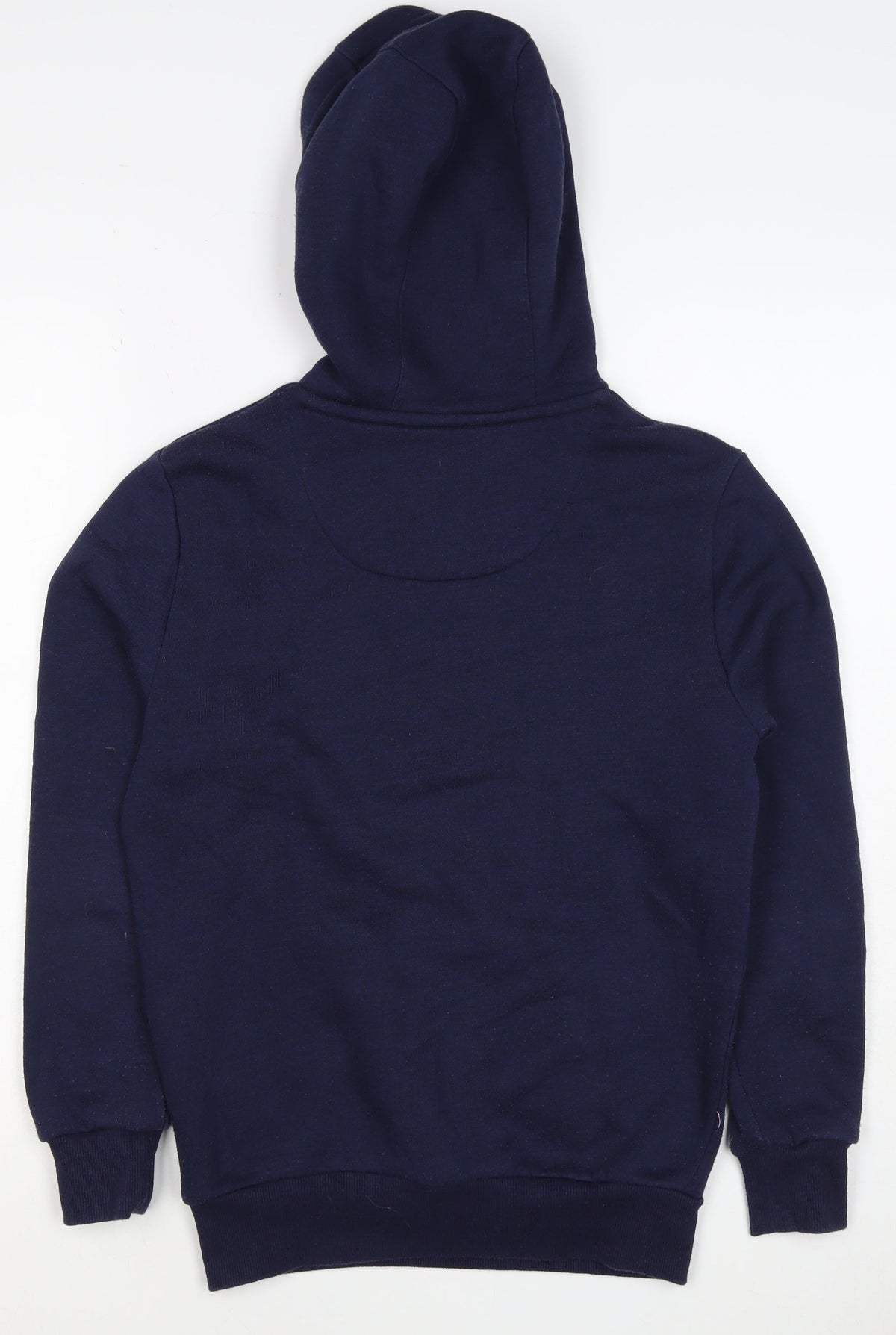 England Rugby Boys Navy Pullover Hoodie 13 Years 158cm Rose Logo