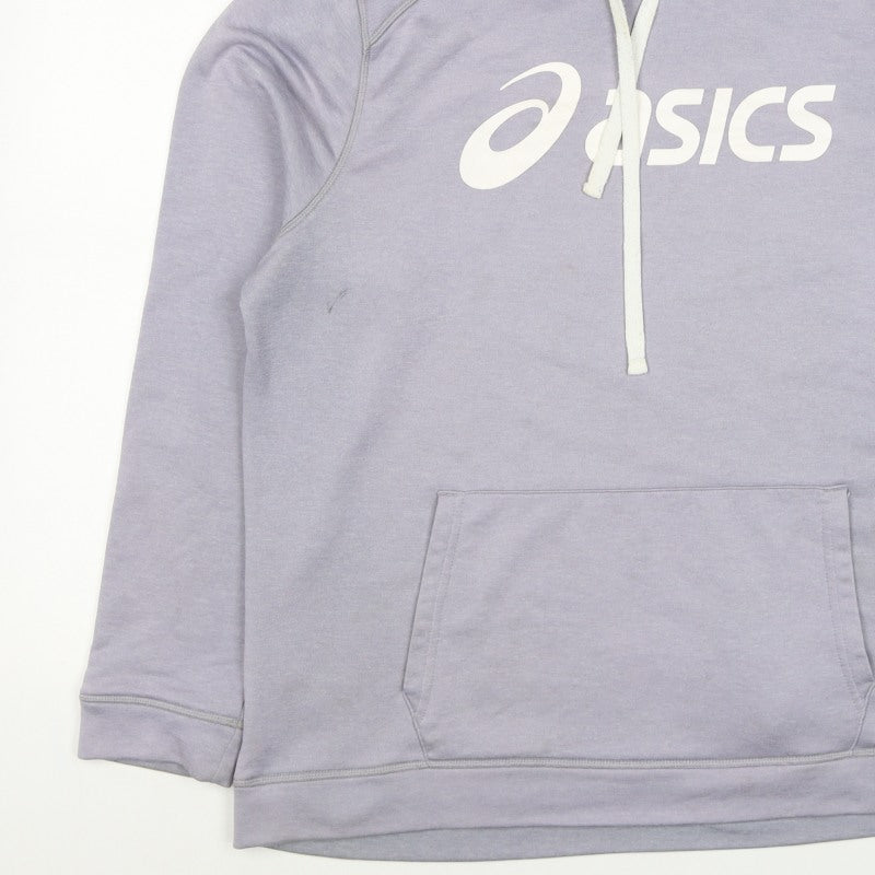 ASICS Women’s Purple XL Pullover Logo Hooded Fleece Hoodie