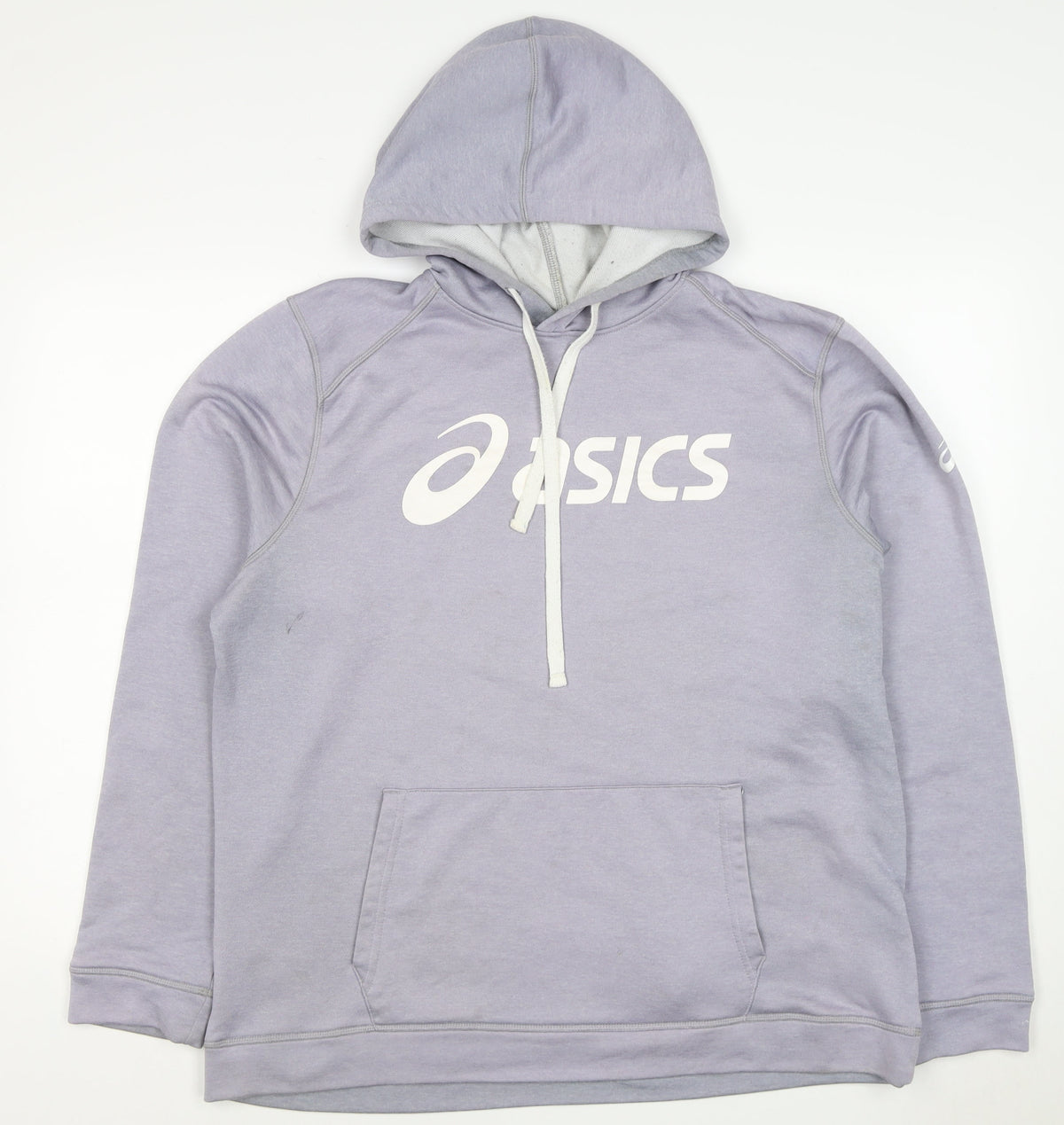 ASICS Women’s Purple XL Pullover Logo Hooded Fleece Hoodie