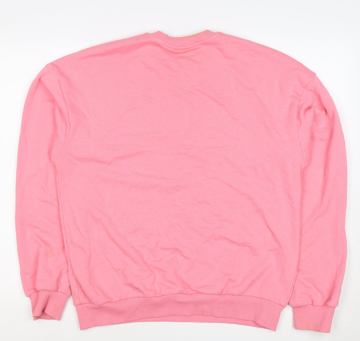 Junkyard Women’s Pink S Take Care Logo Crew Neck Sweatshirt