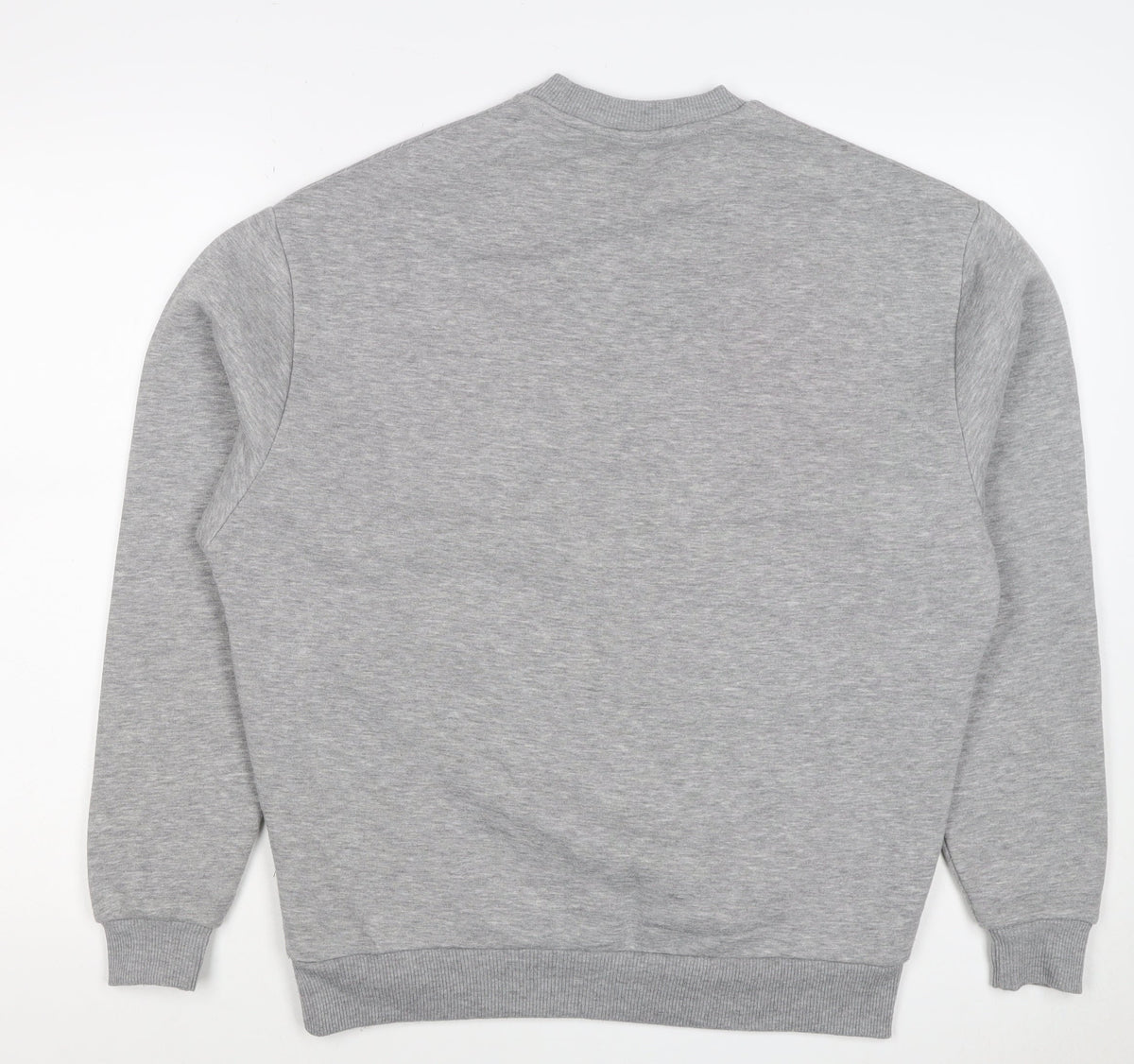 ASOS Design Men’s Grey XS Crew Neck Fleece Pullover Sweatshirt