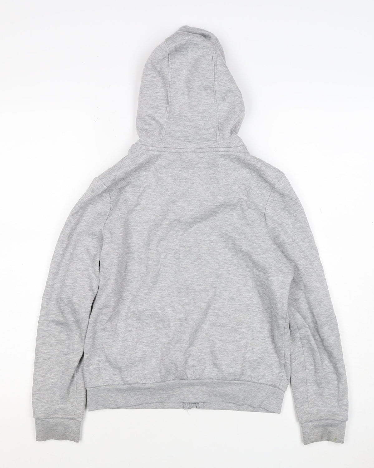Slazenger Boys Grey Full Zip Hoodie 11-12 Years Fleece Logo