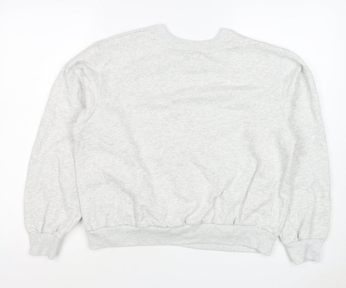 Hollister Women’s Grey S Nautical Croatia Graphic Pullover Sweatshirt