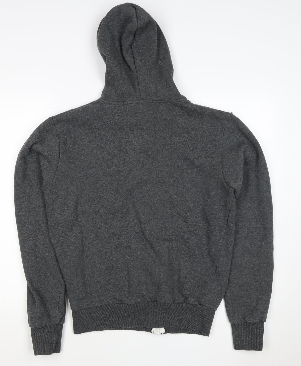 Ellesse Men’s Grey Small Full Zip Logo Hoodie Sports Fleece