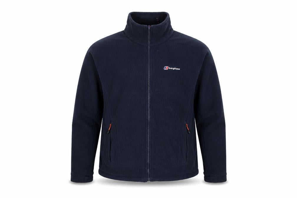 Berghaus Men’s Blue L Fleece Full Zip Outdoor Hiking Jacket
