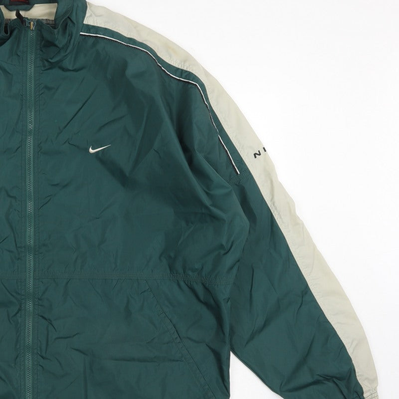 Nike Men’s Green XL Vintage Full Zip Windbreaker Jacket