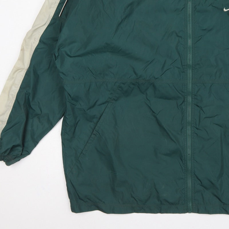 Nike Men’s Green XL Vintage Full Zip Windbreaker Jacket