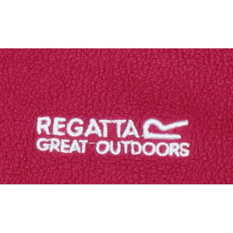 Regatta Women's Pink UK 4 Pullover 1/4 Zip Fleece Sweatshirt
