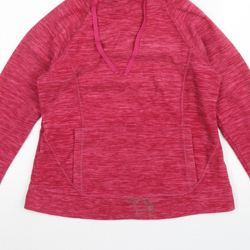 Athletic Works Teens Pink Size 12 Pullover Hoodie Drawstring Pockets
