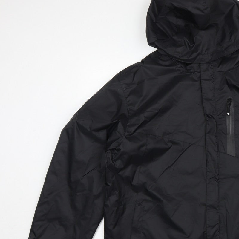 Outdoorsports Men’s Black XL Hooded Windbreaker Jacket
