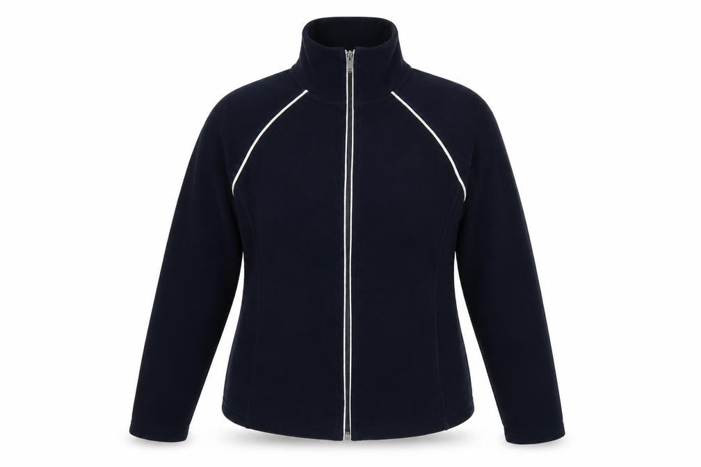 Next Women’s Blue Fleece Full Zip Jacket UK 18 Collared