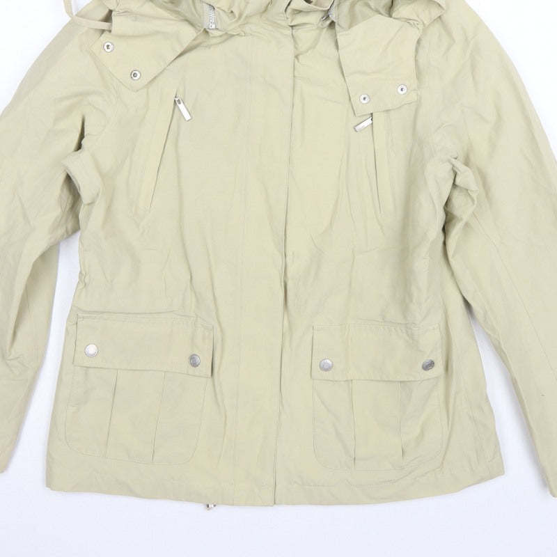 Maine Debenhams Women’s Ivory Size 12 Hooded Parka Jacket